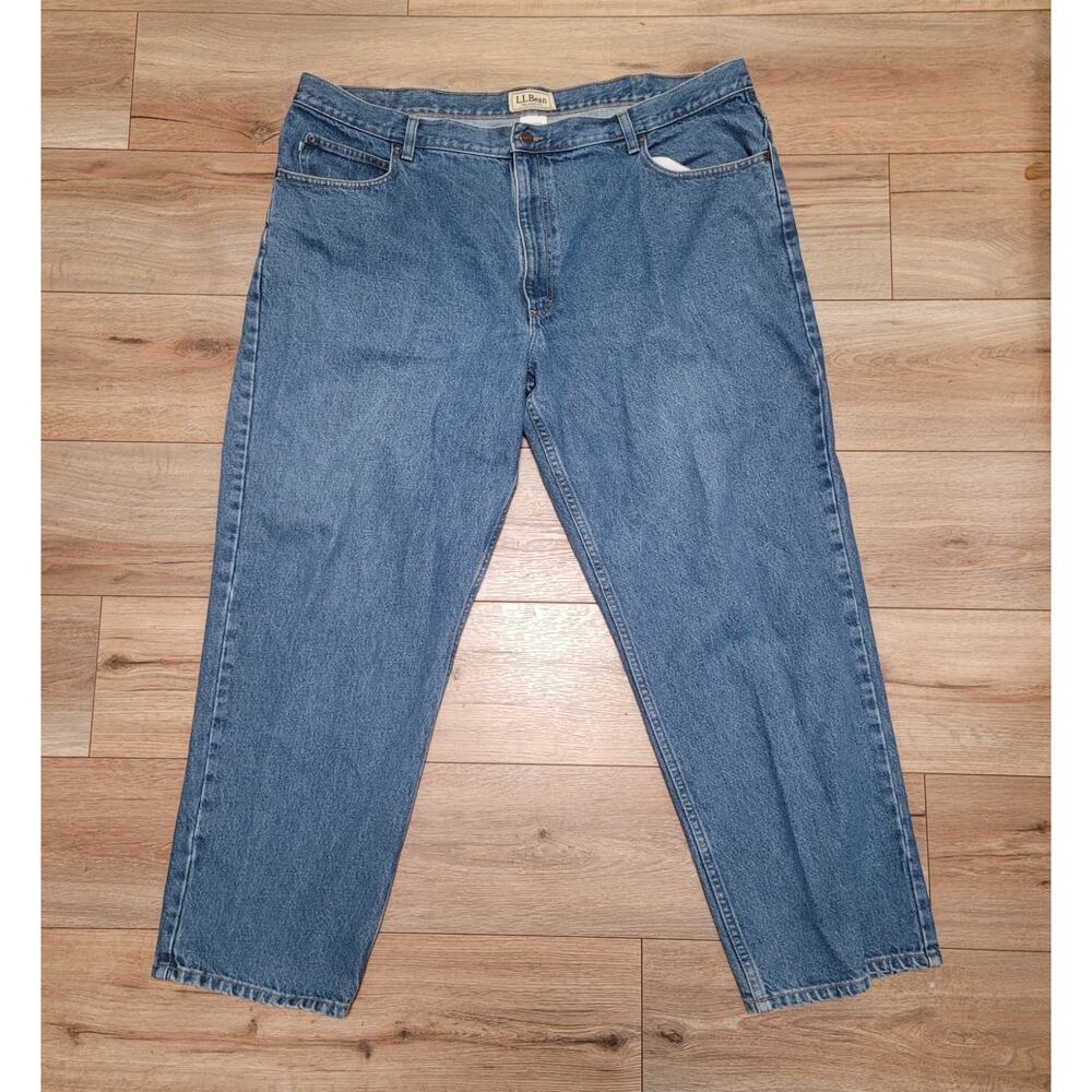 LL Bean Relaxed Fit Jeans Men’s Sz 44x30 (tag 44x30)
